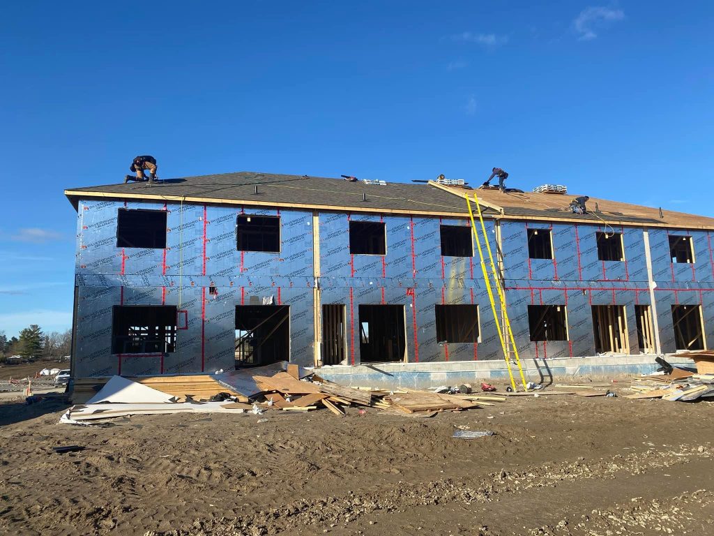 Roofing project by Borchert’s Roofing – residential and commercial work