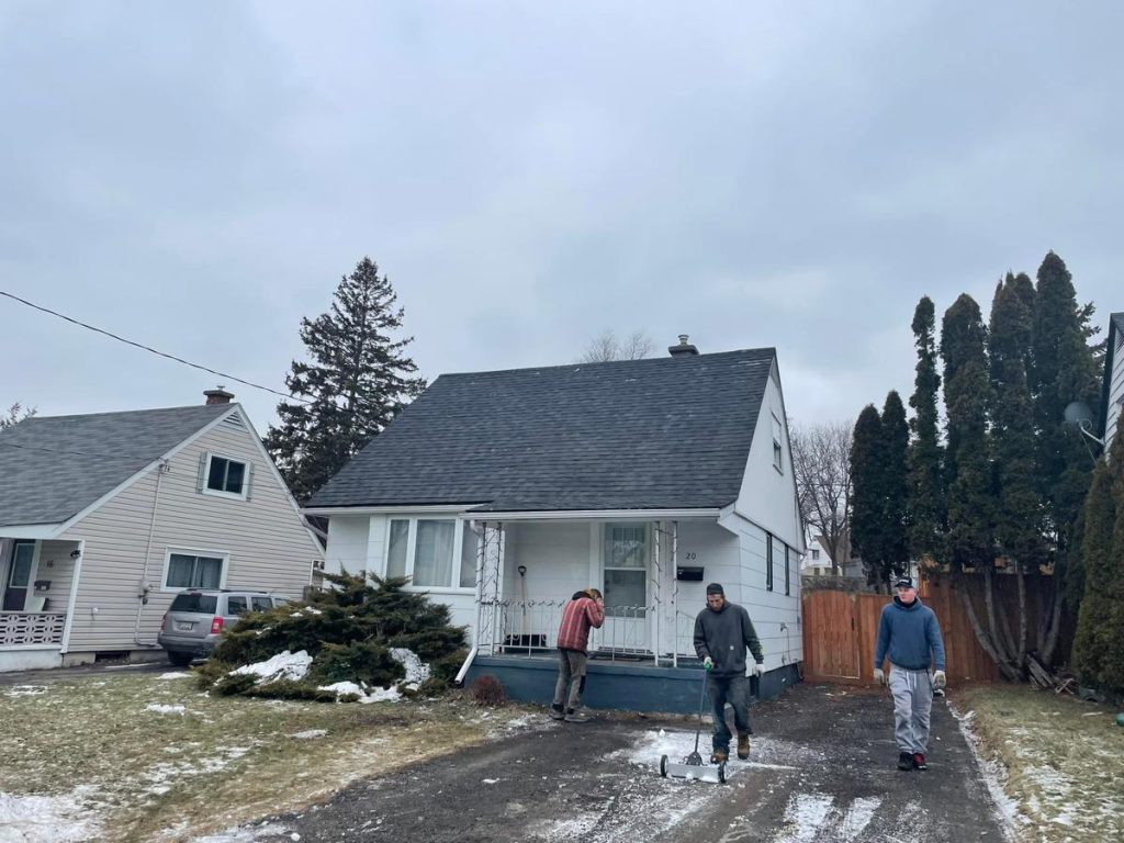 Roofing project by Borchert’s Roofing – residential and commercial work
