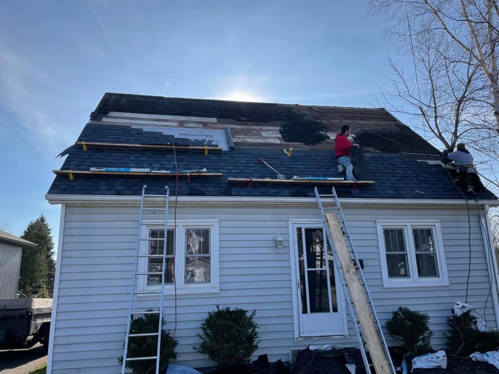 Roofing project by Borchert’s Roofing – residential and commercial work